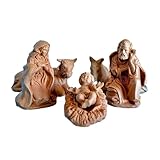 Generico STATUINE PRESEPE 15 cm NATIVITÀ TERRACOTTA MADE IN ITALY ARTIGIANALE completo natale