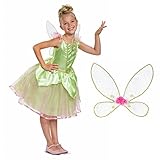 Disney Costume Trilly Deluxe Bambina, Vestito Ufficiale Disney Bambine Taglia S