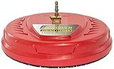 ✦ Himore Idropulitrice ad alta pressione di superfici ✦ 3300 PSI Rated Scrubber con due ugelli rotanti, ¼” Connettore rapido, adatto ai superfici verticali ed orizzontali (SB000-PSC02)