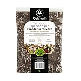 GebEarth® | Terriccio Piante Carnivore | pH Acido 3,9 | Miscela Professionale con Torba Bionda Acida di Sfagno e Perlite Espansa | Adatto a tutte le specie di Piante Carnivore [1L]