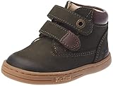 Kickers Tackeasy, Scarpe con Lacci Unisex-Bambini, Cachi, 22 EU