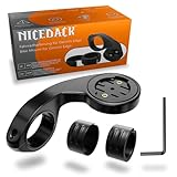 NICEDACK Supporto per Bicicletta Compatibile con Garmin Edge, Supporto per Computer da Bicicletta per Garmin Edge 500 510 520 530 540 130 130 Plus 25 20 800 810 820 830 840 1000 1030 1030 Plus 1040