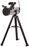 Celestron 22453 Telescopio riflettore newtoniano StarSense Explore LT127AZ abilitato per smartphone - due oculari, lente di Barlow 2x, dock per telefono e treppiede regolabile in altezza, Argento