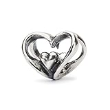 Trollbeads Argento Bead Cuore a Cuore