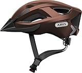 ABUS Aduro 2.0 Casco da città - Casco da bici a tutto tondo in design sportivo - Adatto al traffico cittadino - Per uomini e donne - Rame, Taglia M