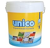 ICOBIT Unico, Super resina liquida impermeabilizzante, Bianco, 1 kg