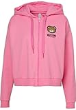 MOSCHINO Felpa con Zip con Logo Orsetto 241V6A17894409 Rosa