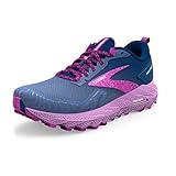 BROOKS Cascadia 17, Sneaker Donna, Navy/Purple/Violet, 38 EU