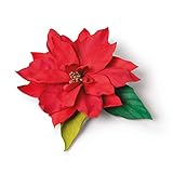 Sizzix Die 5PK Poinsettia Set di Fustelle Thinlits 5 pz 664817 by Jennifer Ogborn, Elegante Stella di Natale, Taglia unica