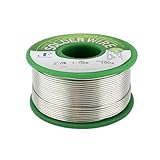 Filo per Saldatura Sn 96,5 Ag 3 Cu 0,5 100g diametro 1mm con Flussante IROX Senza Piombo LEAD FREE Stagno Argento Rame Tin Solder Wire lega saldante per elettronica con anima nucleo di colofonia