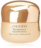 Shiseido Benefiance Nutriperfect Night Crema Notte Anti-età, 50 Millilitro