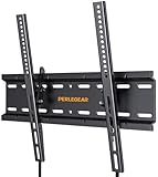 Perlegear Supporto TV Inclinabile, Supporto da Parete per TV da 26-60 Pollici, Max VESA 400x400, Staffa TV Ultra Resistente 52kg