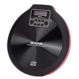 Aiwa PCD-810RD Portable CD player Black Red