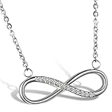 JewelryWe Gioielli Collana One Direction Simbolo Infinito Direction Stile A