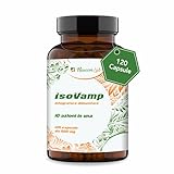 NEWCOM LAB - Isovamp Integratore Menopausa Senza Soia - 10 Azioni in Una - 120 Capsule Vegetali ad Alto Dosaggio Favorisce l’equilibrio del Peso Corporeo Integratore Con Isoflavoni e Agnocasto