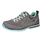 CMP ELETTRA LOW WMN HIKING SHOE WP, Scarpe da Trekking Donna, Cemento-Acqua, 37 EU