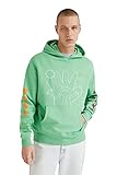 Desigual Sweat_Fix 4050 Peter Green, Verde, S Uomo