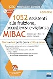 Concorso 1052 Assistenti alla fruizione, accoglienza e vigilanza MIBAC: Teoria e test per la prova scritta e orale