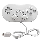 OSTENT Controllore Classico Cablato Gamepad Joystick per Console Nintendo Wii Remote Videogioco Colore Bianco