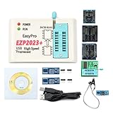 EZP2023+Programmatore FLASH SPI Ad Alta Velocità Programmatore Programmatore Plastica Supporto 24/25/93/95 EEPROM Bios 25T80 Masterizzazione Copia Offline