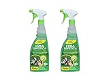 Chimiver Detergente per la Pulizia di Prati in Erba Sintetica Pronto all Uso. CLEAN GARDEN PRONTO Kit 2 Pezzi | 2 flaconi con nebulizzatore da 750ml cad.