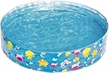 Bestway 55028 Piscinetta Rigida per Bambini Fantasia Marina, 2 Anni+