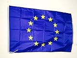 AZ FLAG Bandiera Europa 90x60cm - Bandiera Unione Europea – UE 60 x 90 cm Foro per Asta