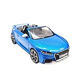 Modellini in Scala 1 43 scale Per Audi TT RS Blu Simulazione In Lega Modello Di Auto Moda Collezione Per Adulti Ornamenti Display Modellini in Simulatie