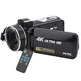 Videocamera 4K 4K Anti Shake Video Digitale Ad Alta Definizione Zoom 18X 3In Ips Touch Screen Display Videocamera Digitale