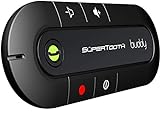 SuperTooth Kit Buddy Vivavoce Bluetooth per Auto, Nero