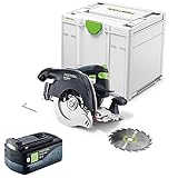 Festool Sega a batteria a cappa oscillante HKC 55 EB-Basic-5,0