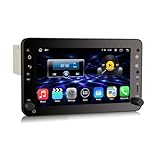 Erisin 7 pollici 8-Core 4GB+64GB Android 13 Autoradio 1 Din GPS Navigator per Alfa Romeo 159 Sportwagon Spider Brera Supporta CarPlay Android Auto DSP DAB+ WiFi Bluetooth USB RDS FM OBD2 Canbus