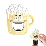 Apribottiglie Birra con Magnete, Cavatappi Apri Bottiglia Birra stappa bottiglie Birra da Frigo Gadget Divertenti Beer Bottle Opener Originale Idee Regalo Uomo Utili per Amico Papà Gli Amanti