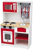 KidKraft 53299 Cucina giocattolo Country legno per bambini, Rosso