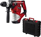 Einhell Tc-Rh 1600 Martello Tassellatore 4 Funzioni, 220-240 V, 1600 W, Rosso Nero, 44 X 36.5 X 13 Cm