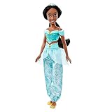 Mattel Disney Princess - Jasmine bambola con capi e accessori scintillanti ispirati al film, giocattolo per bambini, 3+ Anni, HLW12