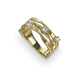 Marco Bicego - Anello da donna AG158-B, oro 18 kt e diamanti