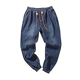 Generico Jeans Uomo Slim Pantaloni Eleganti Cavallo Basso da Uomo Colore Verde Jeans Uomo Elasticizzati Taglia 58 Pantaloni Medievali Cotone Jeans Uomo Skinny Fit Salopette Ciclismo Uomo