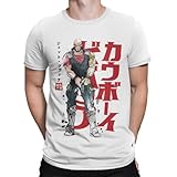 Camisetas La Colmena 7357-Faye sumi-e T-Shirt (Dr.Monekers), bianco, XXL