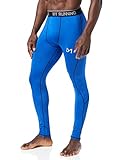 MEETYOO Leggings Uomo, Calzamaglie Sportive Pantaloni Fitness Compressione Baselayer per Jogging Ciclismo Running