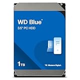 WD Blue 1TB per Desktop, Hard Disk interno da 3.5”, 7200 RPM Class, SATA 6 GB/s, Cache da 64 MB, Garanzia 2 anni