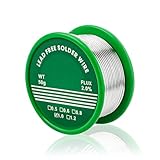 50g/1mm Stagno per Saldare Elettronica,Filo di Saldatura a Nucleo di Colofonia, Solder Wire con Flussante,per Saldatura Elettrica Riparazione