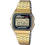 Casio Orologio Digitale Uomo con Cinturino in Acciaio Inox A159WGEA-1EF