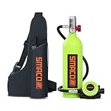 SMACO Mini Scuba Tank, Bombola Subacquea Bombole da Immersione Ossigeno Bombola con 15-20 Minuti Diving Ossigeno Serbatoio Bombola Sub Respiro Sott Acqua Dispositivo(Consegna in 10 Giorni)