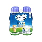 Mellin Latte Liquido di Proseguimento, 4 x 500ml