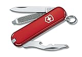 Victorinox, Rally, Coltellino Svizzero, Originale, Multiuso, Campeggio, 9 Funzioni, Lama, piccola, Spelafili