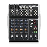 Behringer XENYX 802S Mixer analogico premium a 8 ingressi con interfaccia di streaming USB