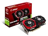 MSI GeForce GTX 1050 Ti Gaming X 4G Scheda Grafica, Interfaccia PCIe 3.0, 4 GB GDDR5, 128bit, 768 Cuda Cores, 229 x 131 x 39 mm, Nero