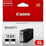 Canon PGI-1500XL BK Serbatotio Inchiostro, Formato XL, Nero