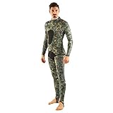 Seac - Muta mimetica, unisex, modello “Pirana”, unisex, Pirana, camouflage, XXL